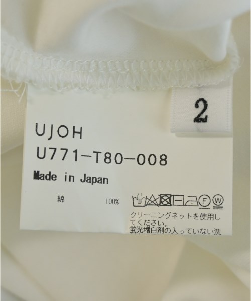 Ujoh（ウジョー）Tシャツ・カットソー 白 サイズ:2(M位) レディース/2200725223038