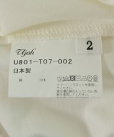 Ujoh（ウジョー）Tシャツ・カットソー 白 サイズ:2(M位) レディース/2200719770173