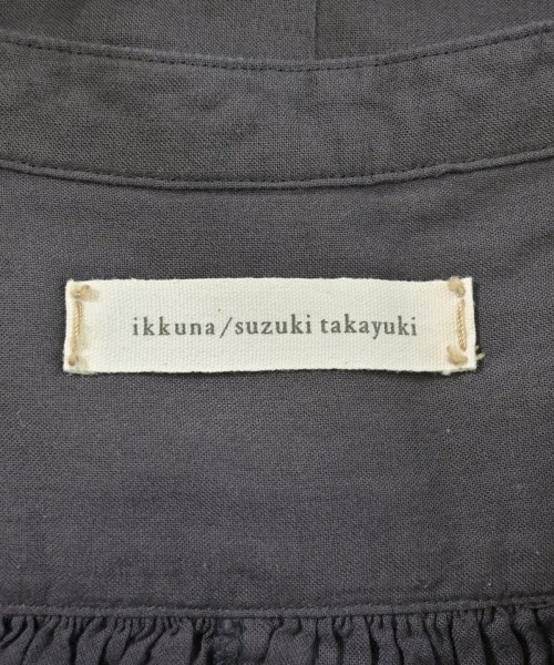 ikkuna/suzuki takayuki（イクナスズキタカユキ）シャツワンピース 茶 サイズ:1(S位) レディース/2200606992015