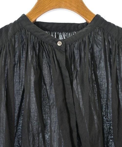 ikkuna/suzuki takayuki（イクナスズキタカユキ）カジュアルシャツ 黒 サイズ:1(S位) レディース/2200619882051