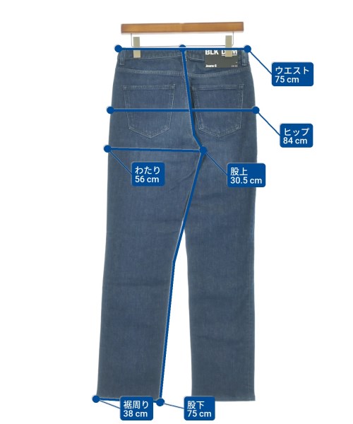 BLK DNM（ブラックデニム）デニムパンツ 紺 サイズ:28(L位) レディース/2200654790038