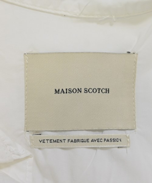 MAISON SCOTCH（メゾンスコッチ）カジュアルシャツ 白 サイズ:-(M位) レディース/2200615883090
