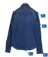 MAISON SCOTCH（メゾンスコッチ）カジュアルシャツ 青 サイズ:1(S位) レディース/2200727145062