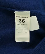 WORLD BASICS（ワールドベーシックス）ニット・セーター 青 サイズ:36(S位) レディース/2200647894040
