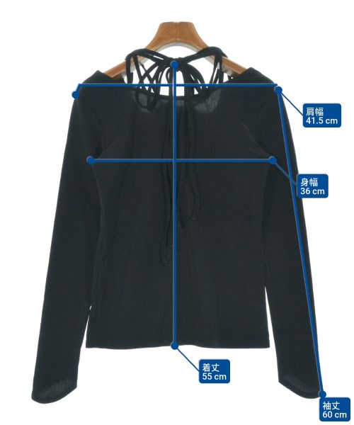 MURRAL（ミューラル）Tシャツ・カットソー 黒 サイズ:1(S位) レディース/2200624760054