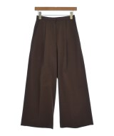 MURRAL（ミューラル）スラックス 茶 サイズ:36(S位) レディース/2200617766025