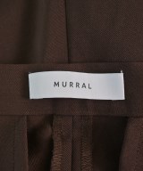 MURRAL（ミューラル）スラックス 茶 サイズ:36(S位) レディース/2200617766025