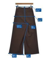 MURRAL（ミューラル）スラックス 茶 サイズ:36(S位) レディース/2200617766025