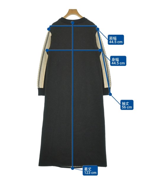 MURRAL（ミューラル）ワンピース 黒 サイズ:1(S位) レディース/2200654721049