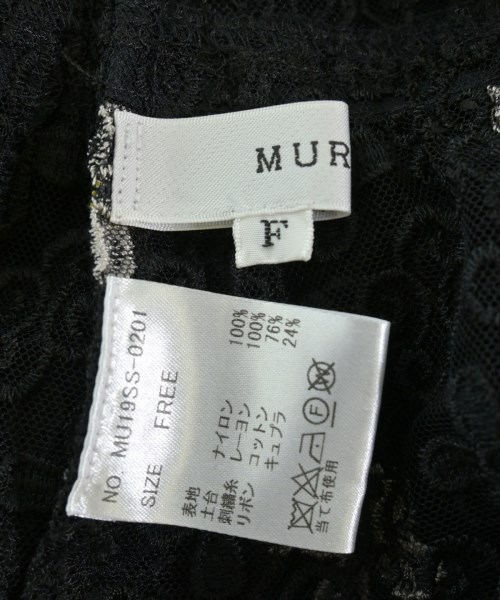 MURRAL（ミューラル）ワンピース 黒 サイズ:F レディース/2200656836017