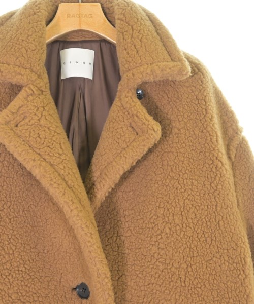 CINOH（チノ）チェスターコート 茶 サイズ:36(S位) レディース/2200634755019