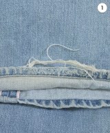 CINOH（チノ）デニムパンツ 青 サイズ:26(M位) レディース/2200635486011