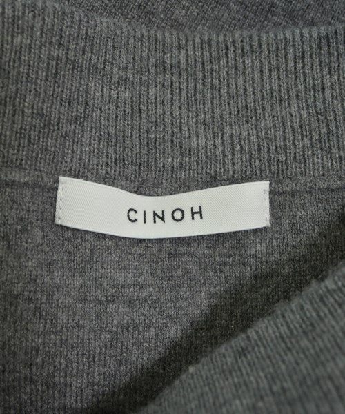 CINOH（チノ）ロング・マキシ丈スカート グレー サイズ:38(M位) レディース/2200633725044
