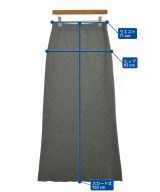 CINOH（チノ）ロング・マキシ丈スカート グレー サイズ:38(M位) レディース/2200633725044