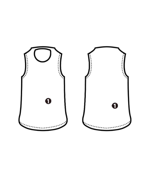 CINOH（チノ）ベスト 白 サイズ:-(M位) レディース/2200640698010