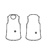 CINOH（チノ）ベスト 白 サイズ:-(M位) レディース/2200640698010