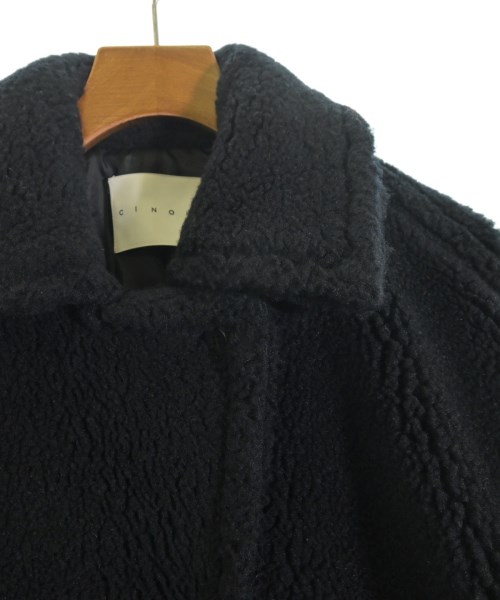 CINOH（チノ）チェスターコート 黒 サイズ:36(S位) レディース/2200640716011