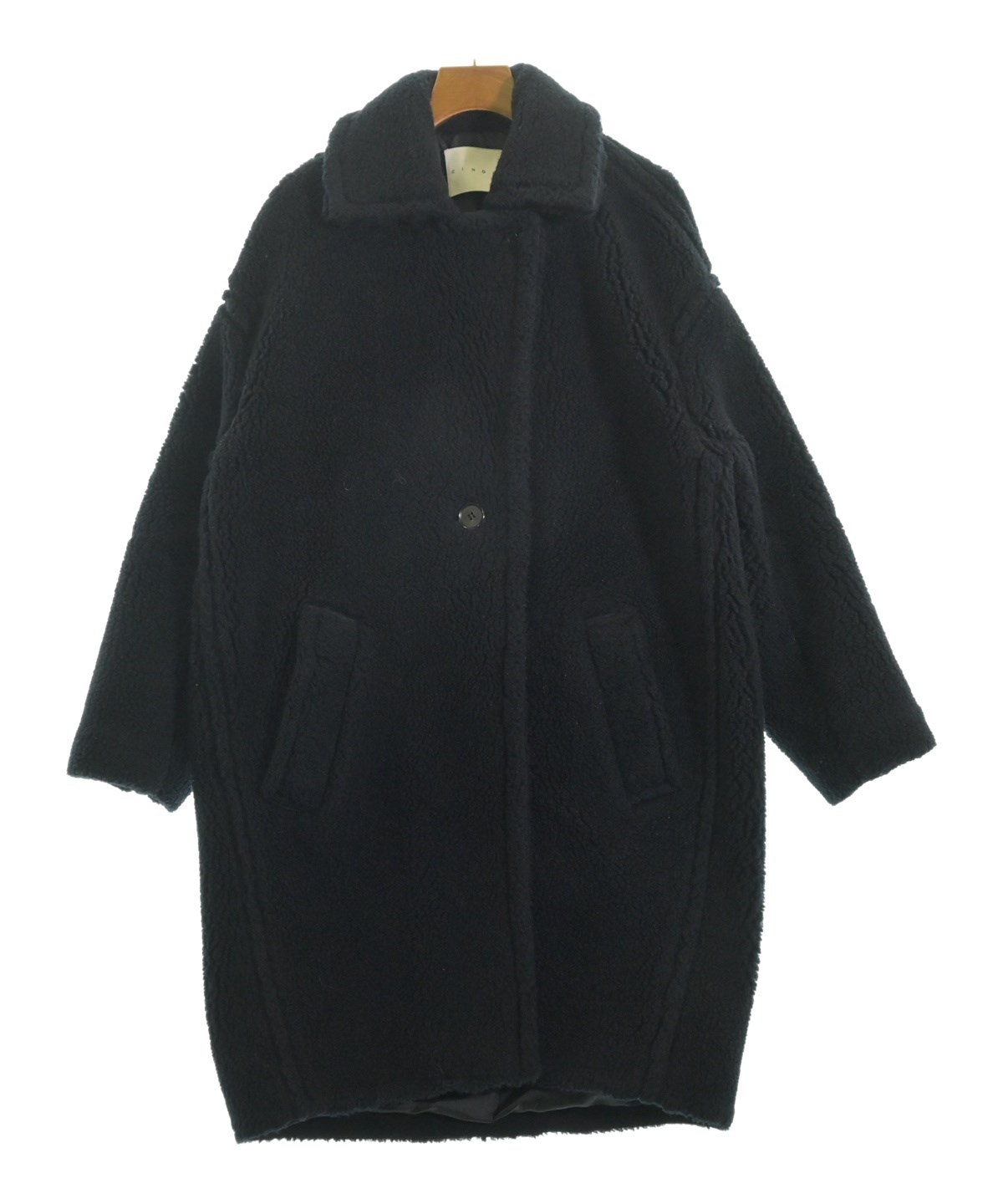 CINOH（チノ）チェスターコート 黒 サイズ:36(S位) レディース