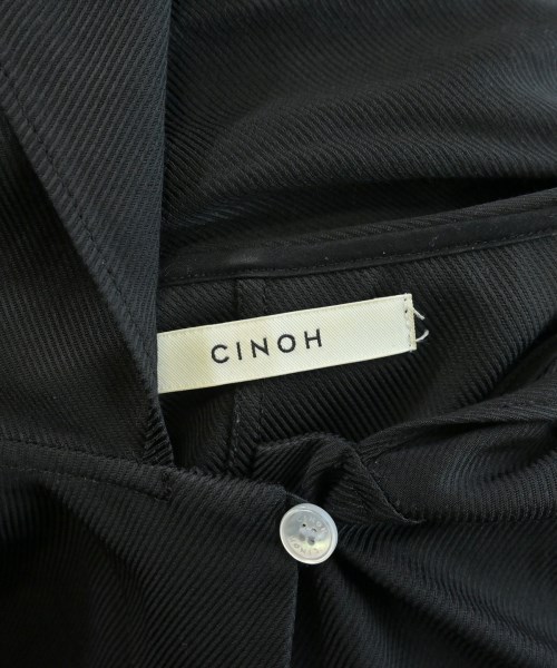 CINOH（チノ）カジュアルシャツ 黒 サイズ:36(S位) レディース/2200641525025