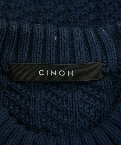 CINOH（チノ）ニット・セーター 紺 サイズ:38(M位) レディース/2200635905024