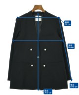 CINOH（チノ）ノーカラージャケット 黒 サイズ:40(M位) レディース/2200644747905