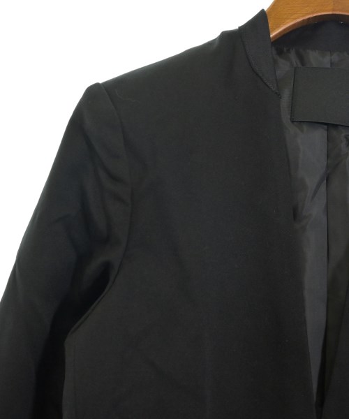 CINOH（チノ）ノーカラージャケット 黒 サイズ:38(M位) レディース/2200644748322