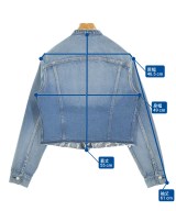 CINOH（チノ）デニムジャケット 青 サイズ:40(M位) レディース/2200644769037