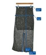 CINOH（チノ）ロング・マキシ丈スカート 黒 サイズ:38(M位) レディース/2200621487039