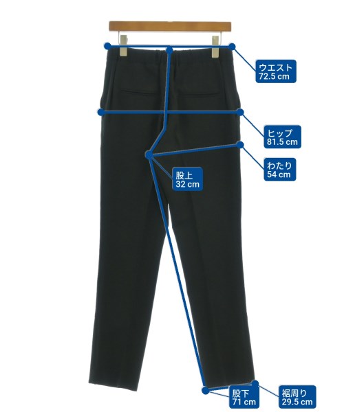 CINOH（チノ）スラックス 黒 サイズ:38(M位) レディース/2200621812015