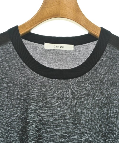 CINOH（チノ）ニット・セーター 黒 サイズ:38(M位) レディース/2200613947145