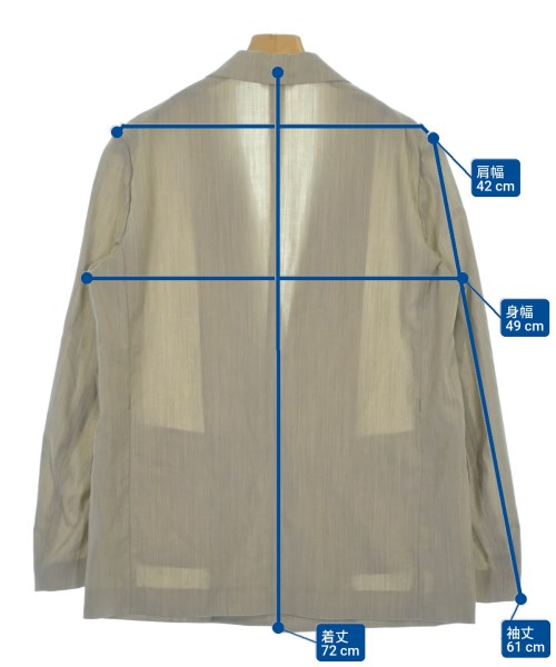 CINOH（チノ）ジャケット ベージュ サイズ:-(M位) レディース/2200614277067