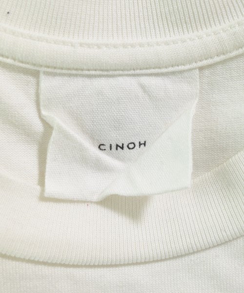 CINOH（チノ）Tシャツ・カットソー 白 サイズ:38(S位) レディース/2200612179202
