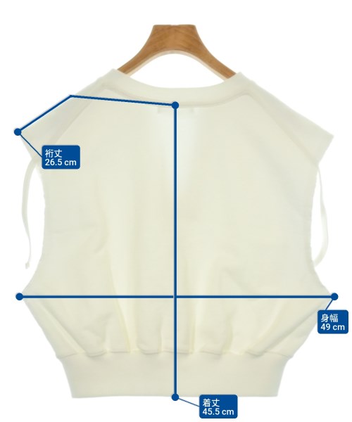 CINOH（チノ）Tシャツ・カットソー 白 サイズ:-(XL位) レディース/2200618143092