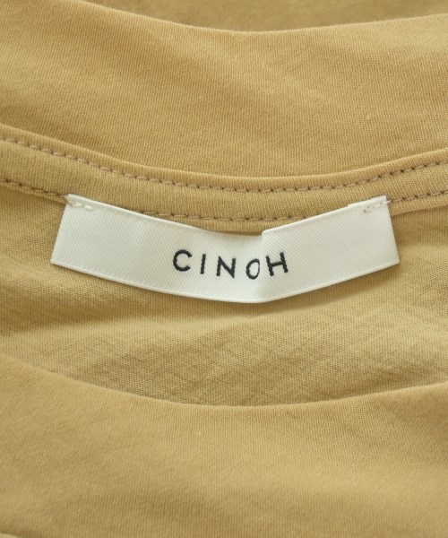 CINOH（チノ）Tシャツ・カットソー ベージュ サイズ:38(M位) レディース/2200610643132