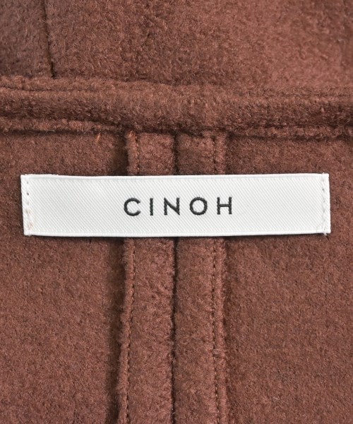 CINOH（チノ）オールインワン/サロペット 茶 サイズ:F レディース/2200624931034