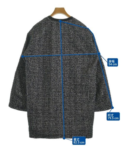 CINOH（チノ）ワンピース 黒 サイズ:36(S位) レディース/2200615370064