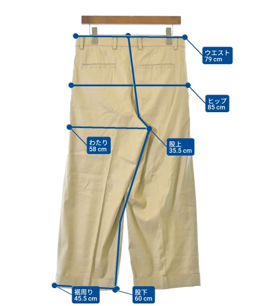 CINOH（チノ）スラックス ベージュ サイズ:-(XL位) レディース/2200615941059