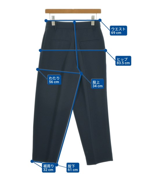 CINOH（チノ）スラックス 紺 サイズ:38(M位) レディース/2200629567078