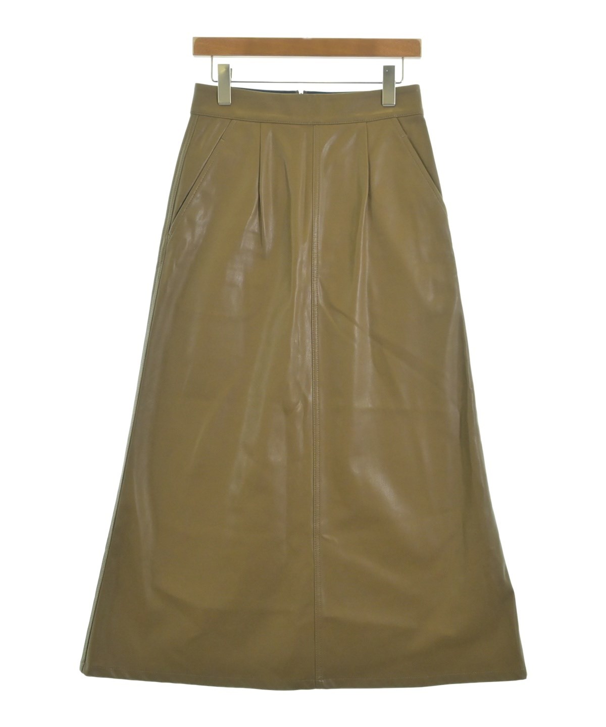 CINOH（チノ）ロング・マキシ丈スカート 茶 サイズ:38(M位) レディース