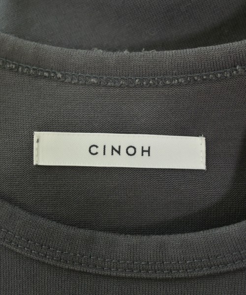 CINOH（チノ）Tシャツ・カットソー グレー サイズ:38(M位) レディース/2200603390036