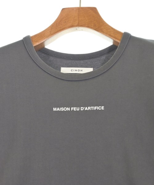 CINOH（チノ）Tシャツ・カットソー グレー サイズ:38(M位) レディース/2200603390036
