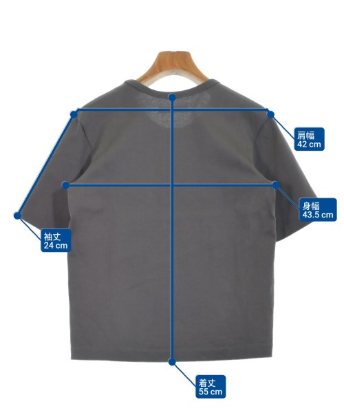 CINOH（チノ）Tシャツ・カットソー グレー サイズ:38(M位) レディース/2200603390036