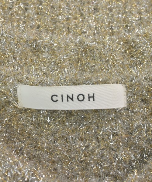 CINOH（チノ）ベスト/ノースリーブ ゴールド サイズ:F レディース/2200616896051