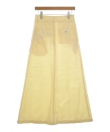 CINOH（チノ）ロング・マキシ丈スカート 黄 サイズ:36(S位) レディース/2200605956100