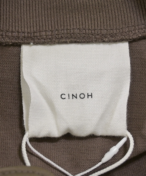 CINOH（チノ）Tシャツ・カットソー 茶 サイズ:44(S位) メンズ/2200613324052