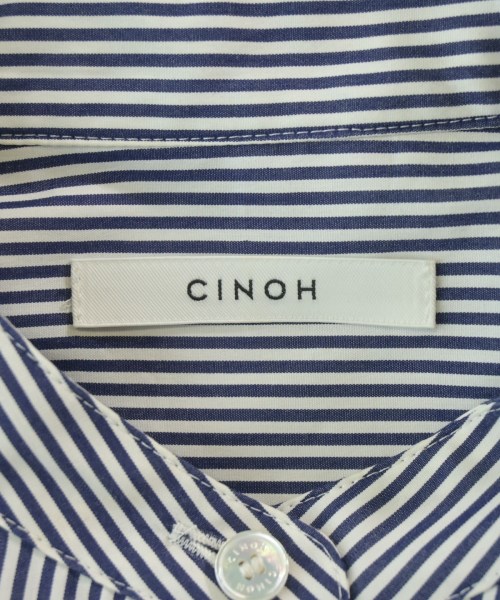 CINOH（チノ）シャツワンピース 紺 サイズ:F レディース/2200611402059