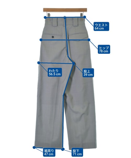 CINOH（チノ）スラックス グレー サイズ:34(XS位) レディース/2200671208073