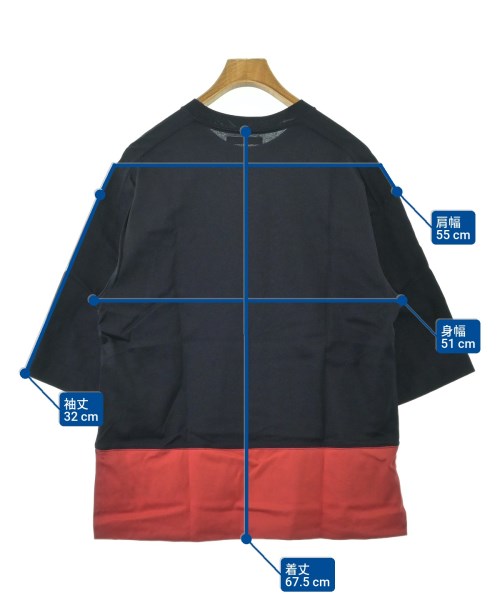 CINOH（チノ）Tシャツ・カットソー 黒 サイズ:44(S位) メンズ/2200678794074