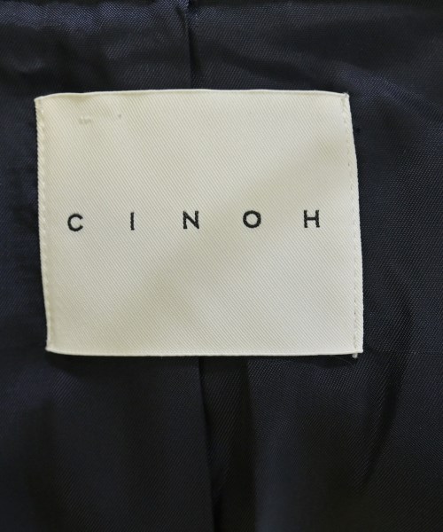 CINOH（チノ）チェスターコート 青 サイズ:38(M位) レディース/2200677122014