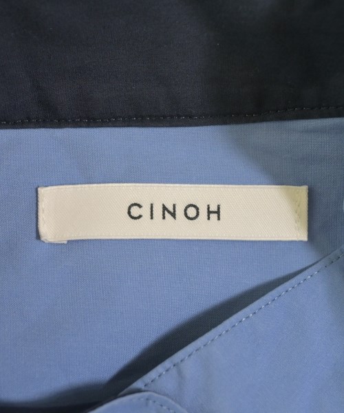 CINOH（チノ）ブラウス 青 サイズ:38(M位) レディース/2200699075046